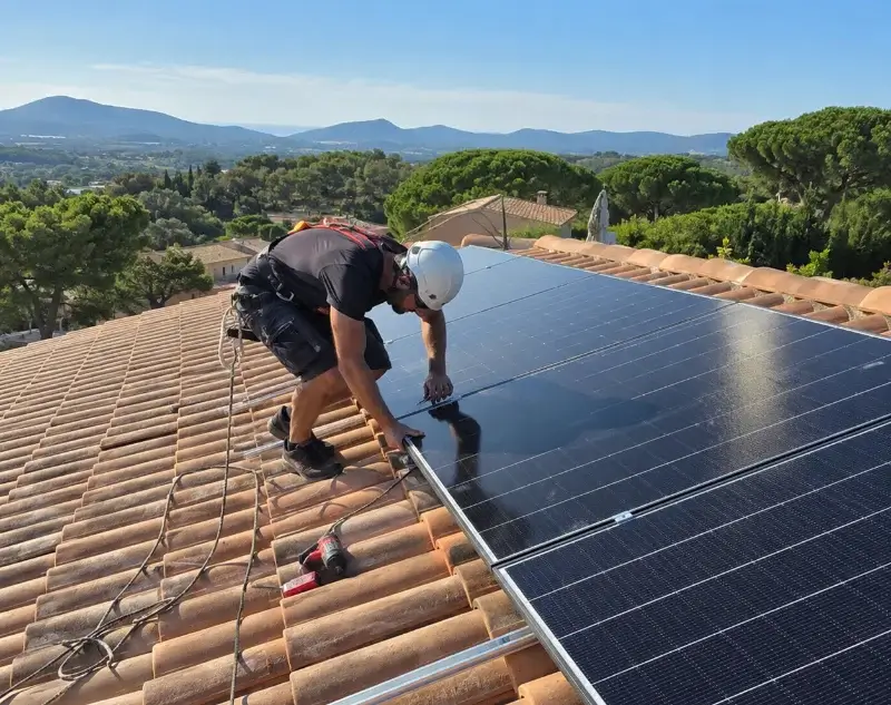Installateur panneaux solaires Valserhône — pose photovoltaïque sur toiture