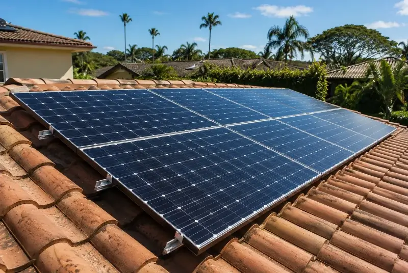 Installation de panneaux solaires à Valserhône